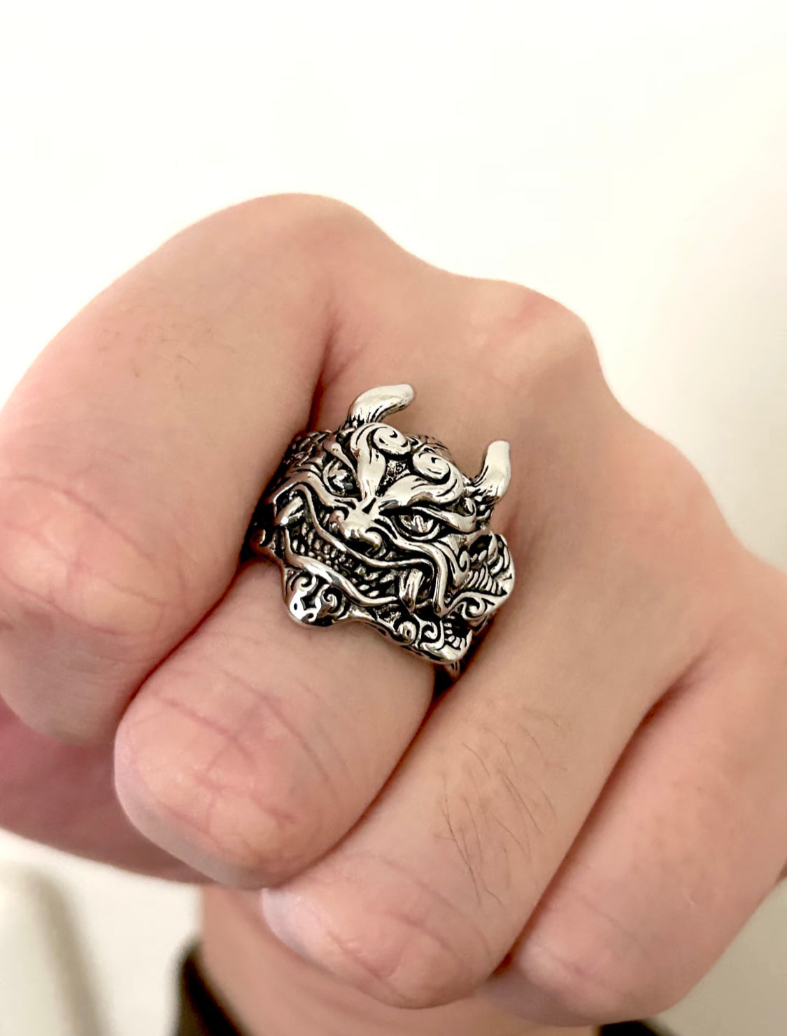 Big-Eyed Animal And Alien Adjustable Ring