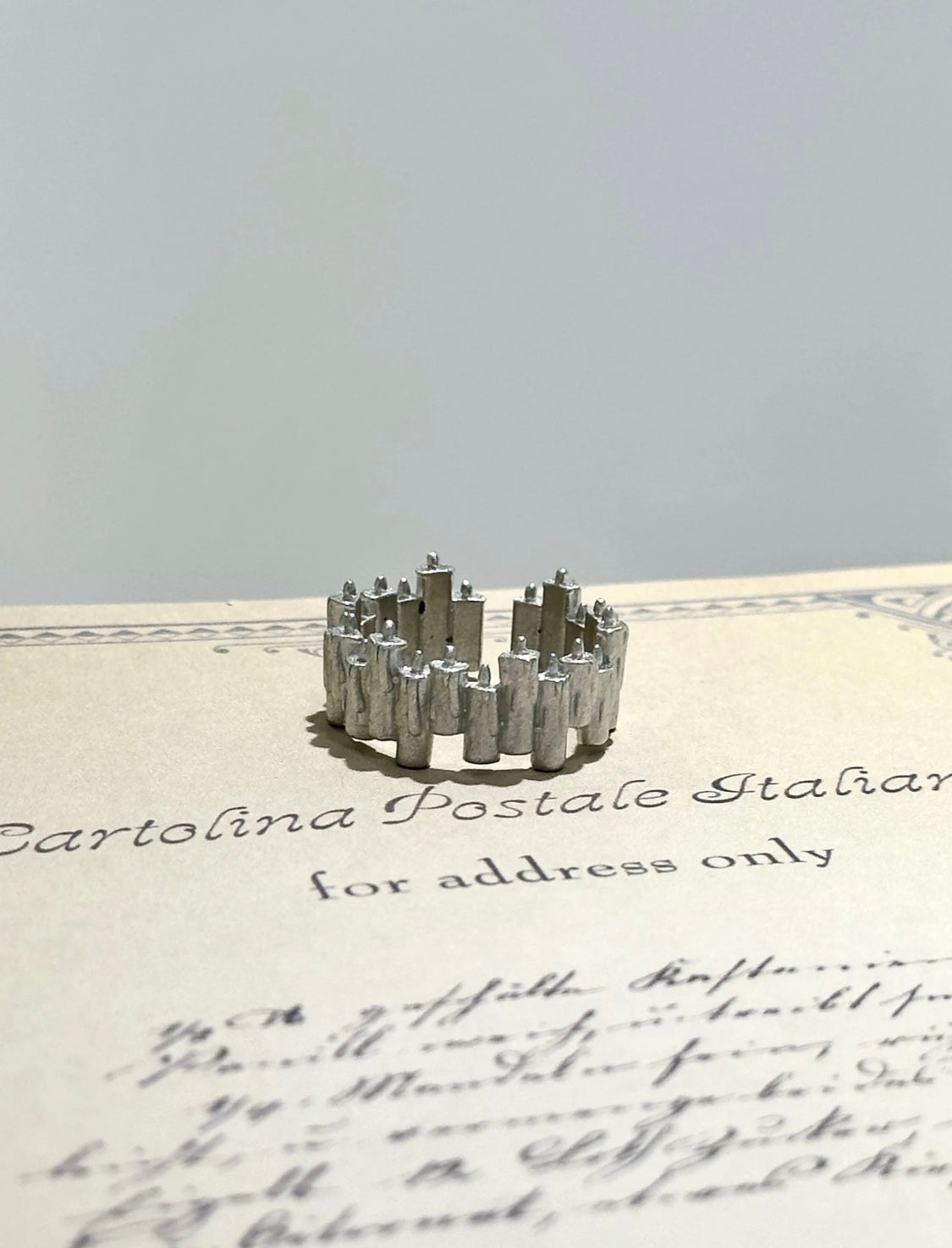 Votive Crown Ring