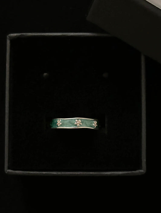 Enamel Meadow Ring